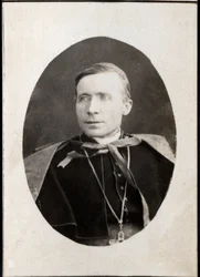 Retrato de James Gibbons (1834-1921), cardenal estadounidense